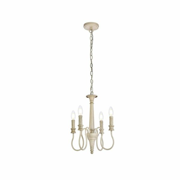 Cling 14 in. Flynx 4 Lights Pendant in Weathered Dove CL2954410